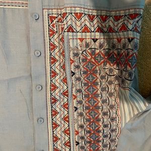 bcbgmaxazria runway blue asymmetrical dress